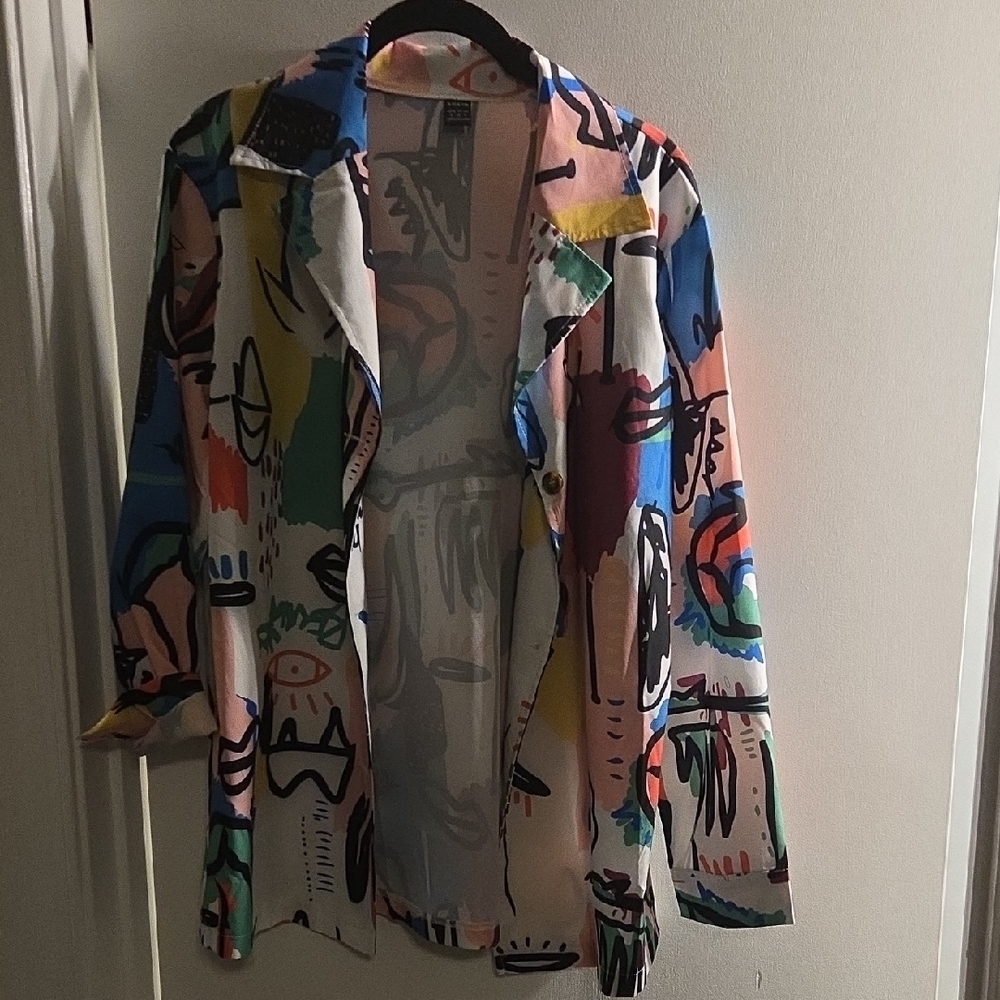 Colorful Abstract Women's Jacket